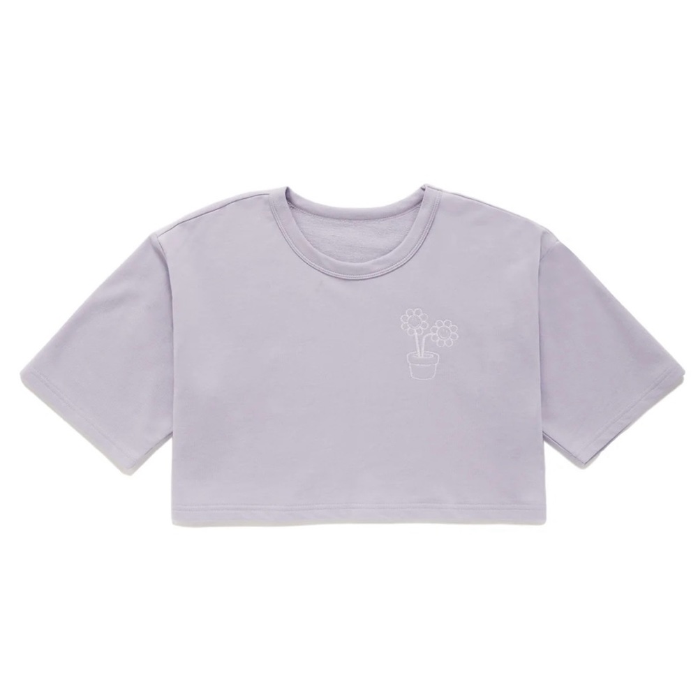 Smiley Day Perfect Crop Tee View 2